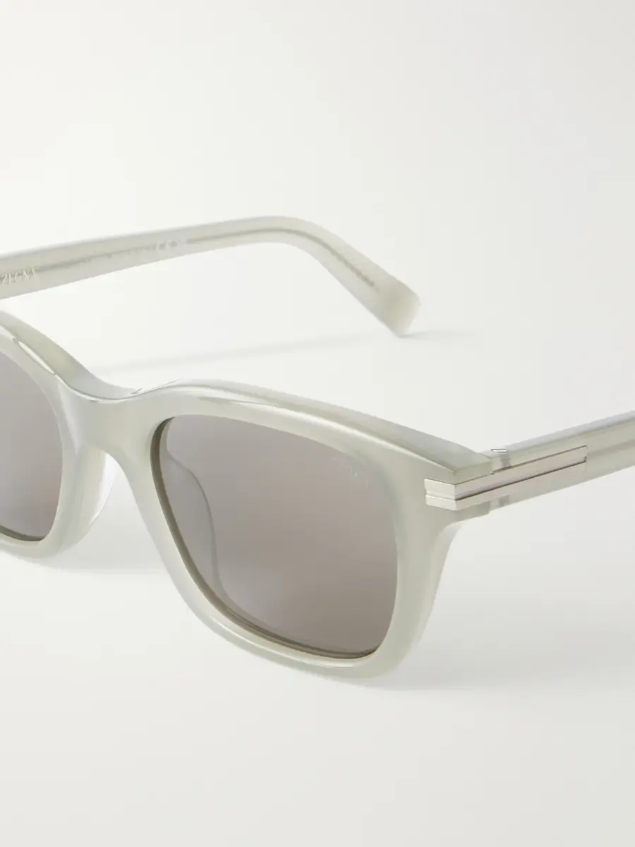 Zegna Square-Frame Acetate Sunglasses - Men | Thumbnail 3 Zegna Square-Frame Acetate Sunglasses - Men | Thumbnail 3