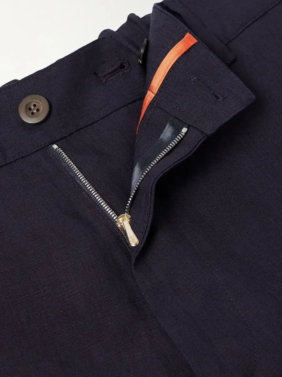Paul Smith Straight-Leg Linen Shorts - Men | Thumbnail 6 Paul Smith Straight-Leg Linen Shorts - Men | Thumbnail 6