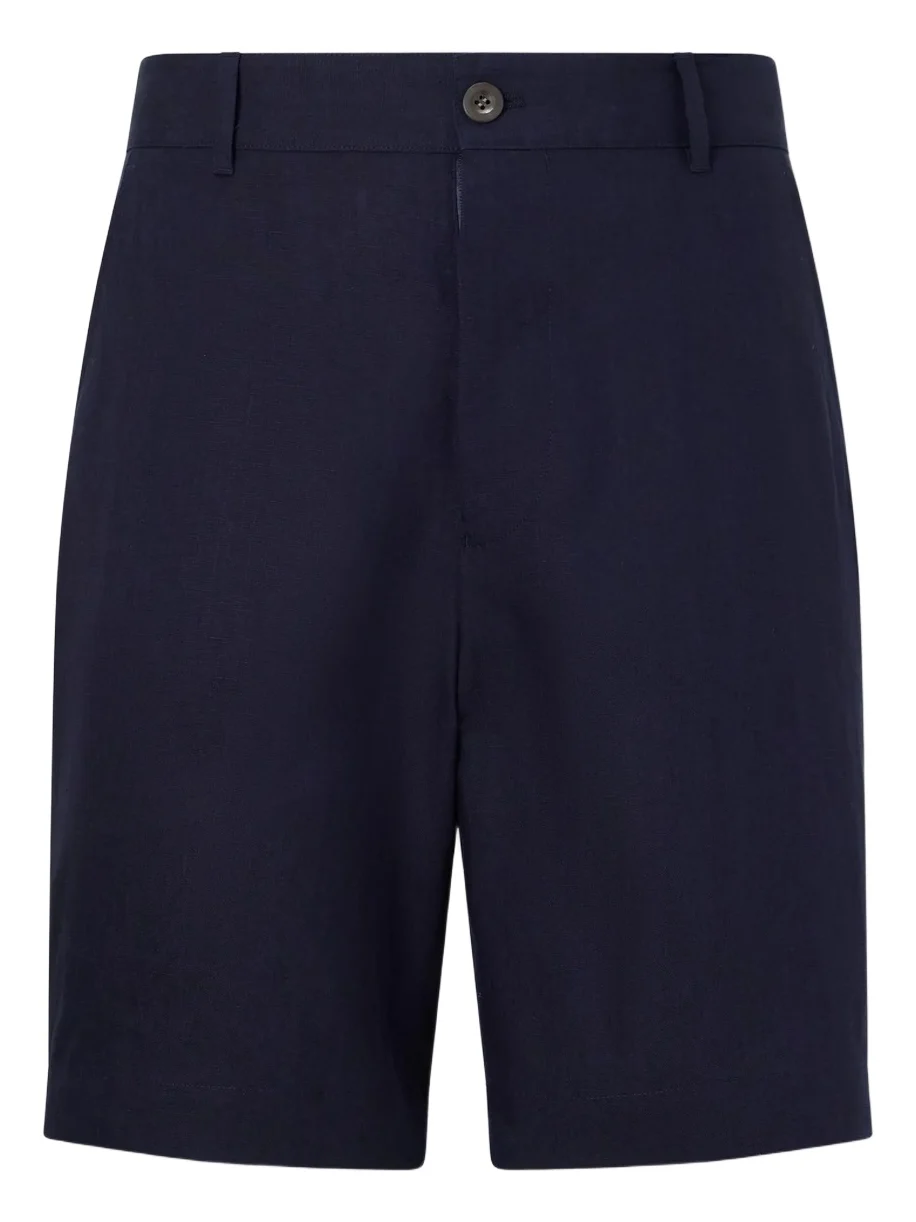 Paul Smith Straight-Leg Linen Shorts - Men
