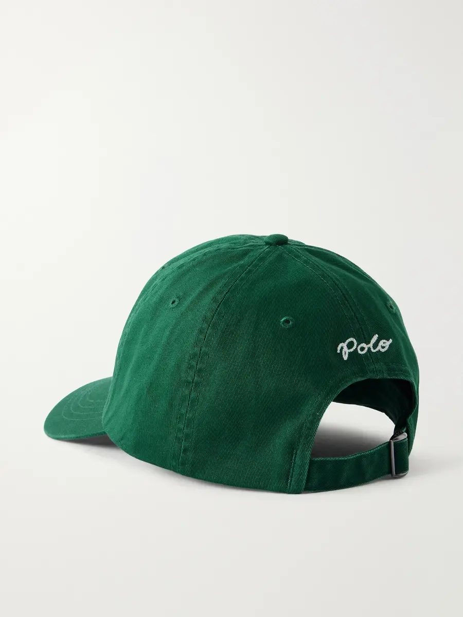 Polo Ralph Lauren Embroidered Cotton-Twill Baseball Cap - Men | Thumbnail 4 Polo Ralph Lauren Embroidered Cotton-Twill Baseball Cap - Men | Thumbnail 4