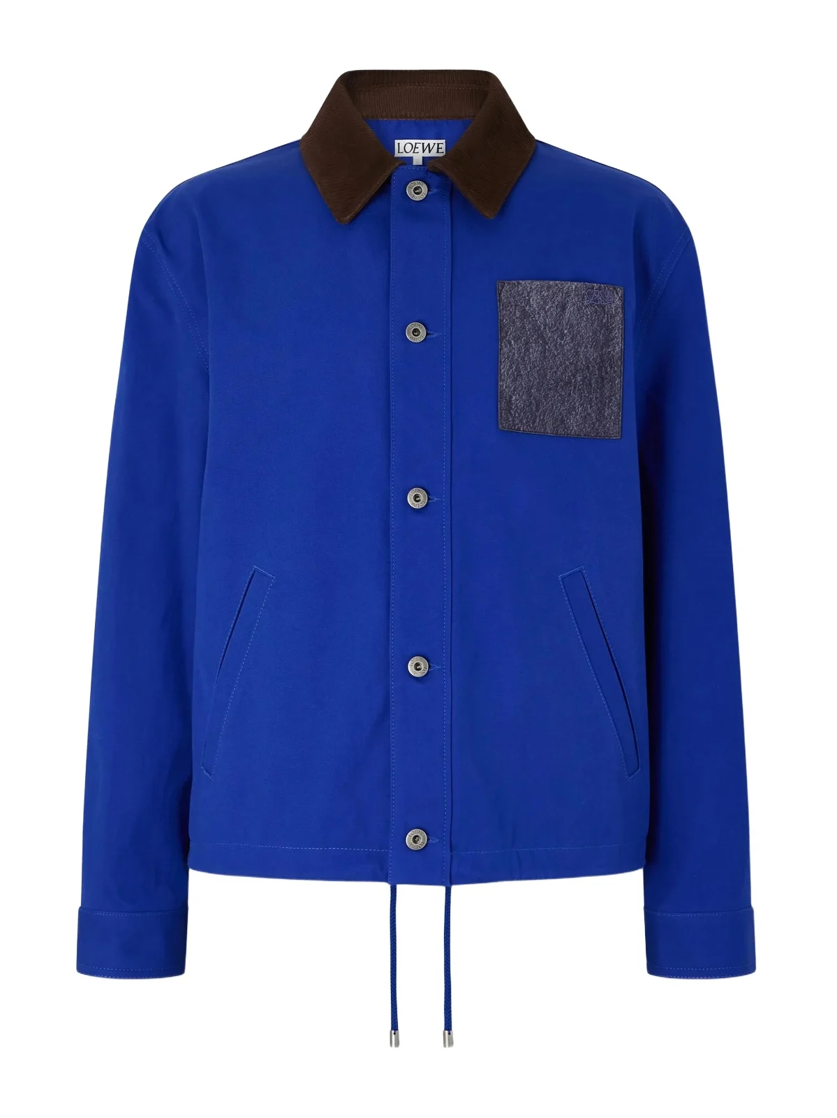 Suede-Trimmed Cotton Jacket - Men