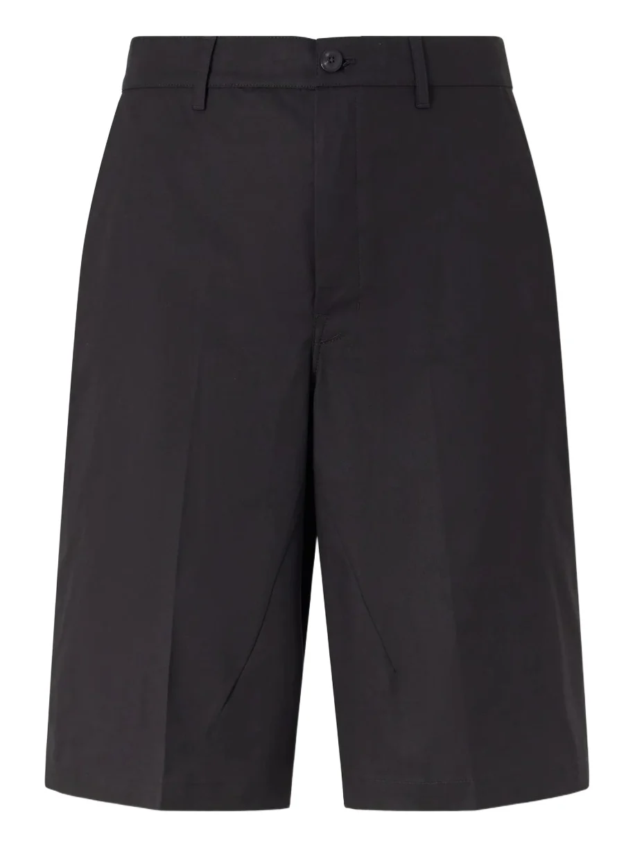 Straight-Leg Cotton-Blend Canvas Shorts - Men Straight-Leg Cotton-Blend Canvas Shorts - Men