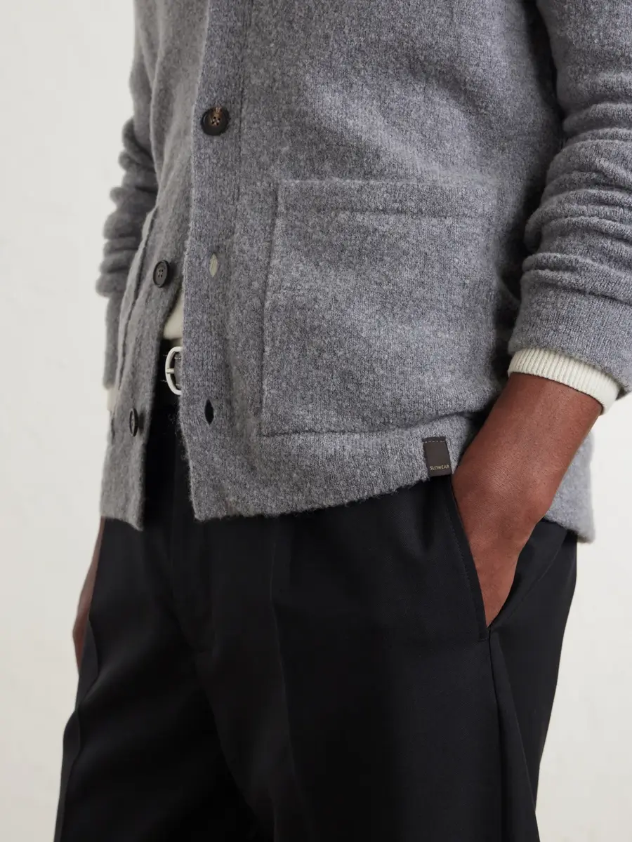 Slowear Zanone Bouclé Wool-Blend Cardigan - Men | Thumbnail 5 Slowear Zanone Bouclé Wool-Blend Cardigan - Men | Thumbnail 5