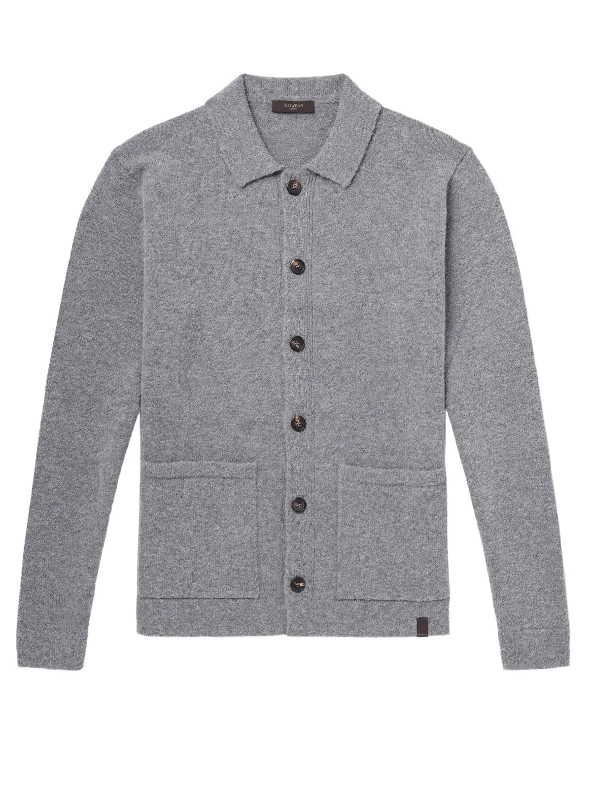 Zanone Bouclé Wool-Blend Cardigan - Men Zanone Bouclé Wool-Blend Cardigan - Men