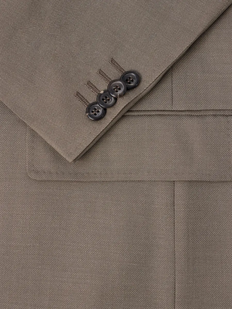 Canali Kei Wool Suit Jacket - Men | Thumbnail 2