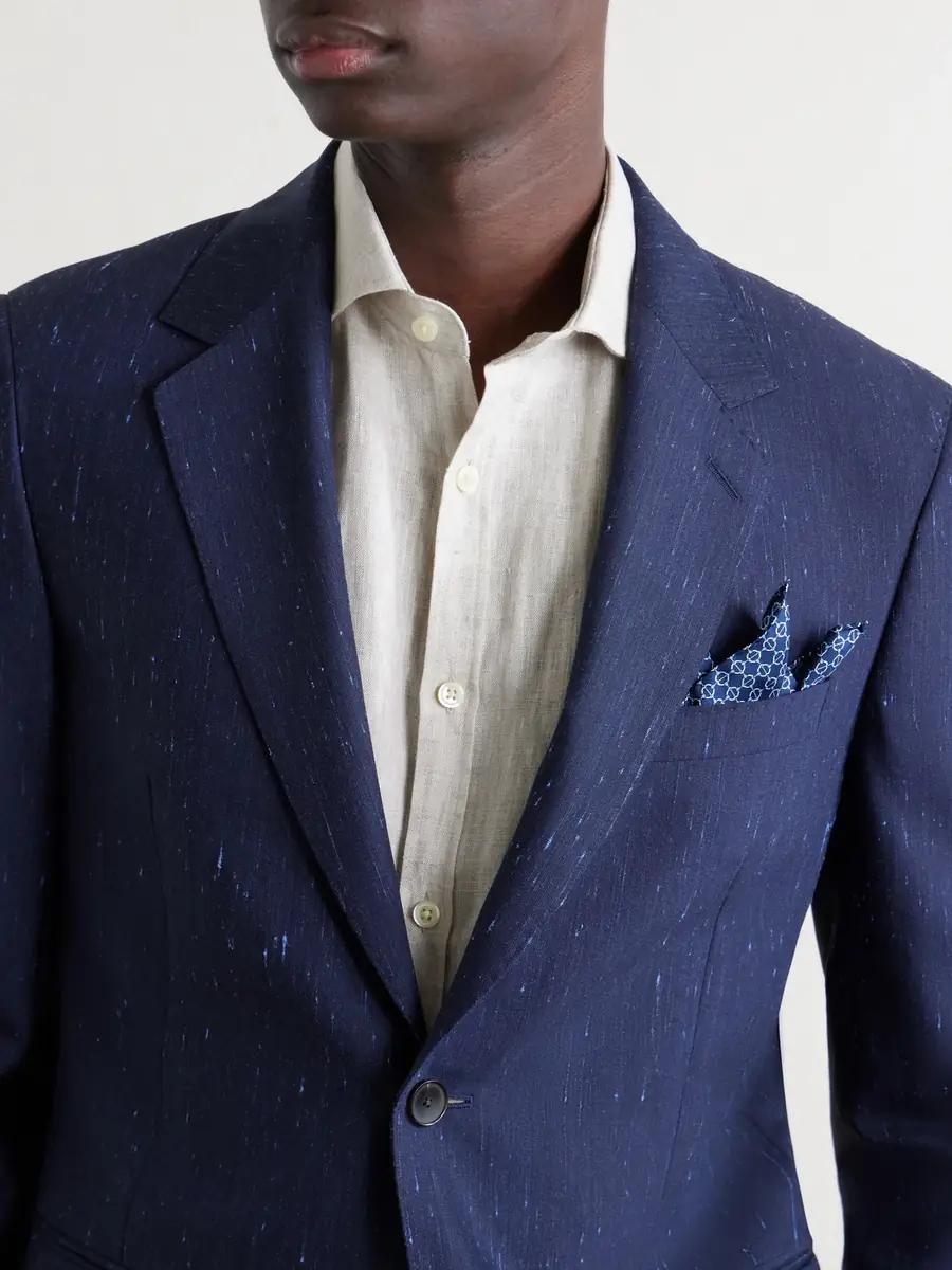 MR P. Wool and Silk-Blend Dupioni Suit Jacket - Men | Thumbnail 5 MR P. Wool and Silk-Blend Dupioni Suit Jacket - Men | Thumbnail 5