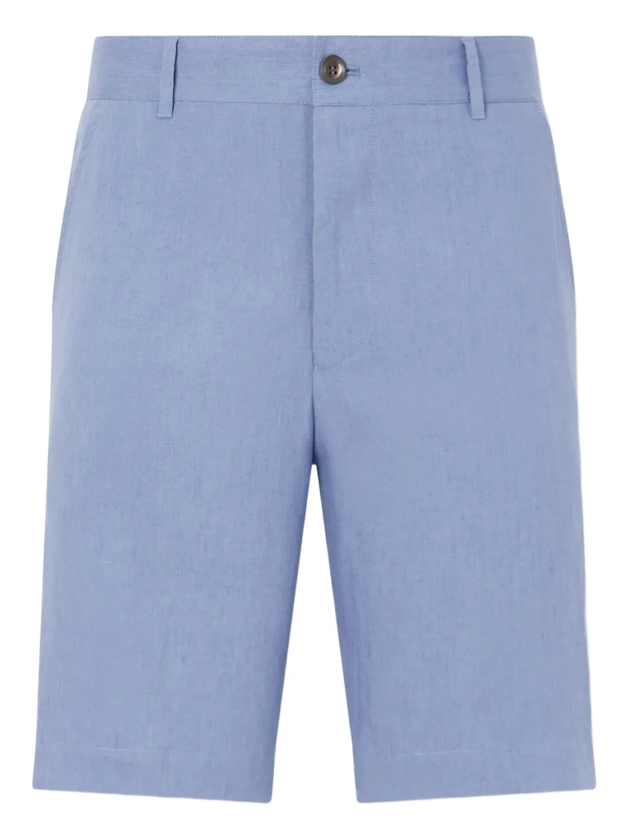 Paul Smith Straight-Leg Linen Shorts - Men