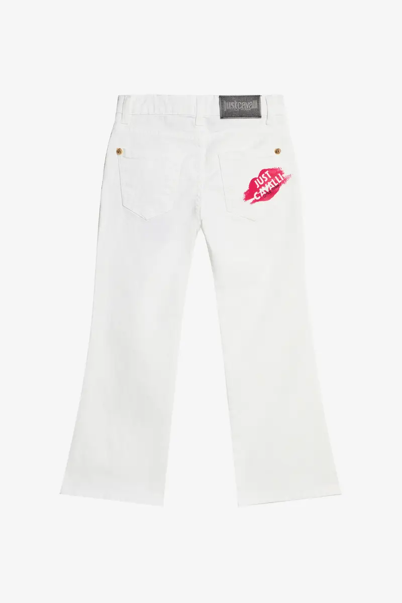 Roberto Cavalli White Denim Trousers | Thumbnail 2