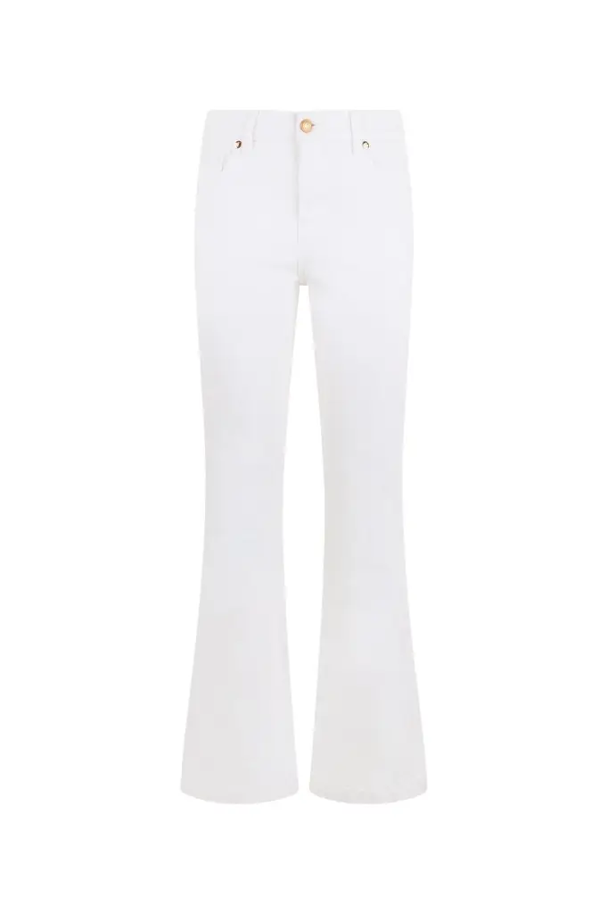 Roberto Cavalli Denim Trousers in Cotton | Image 1 Roberto Cavalli Denim Trousers in Cotton | Image 1