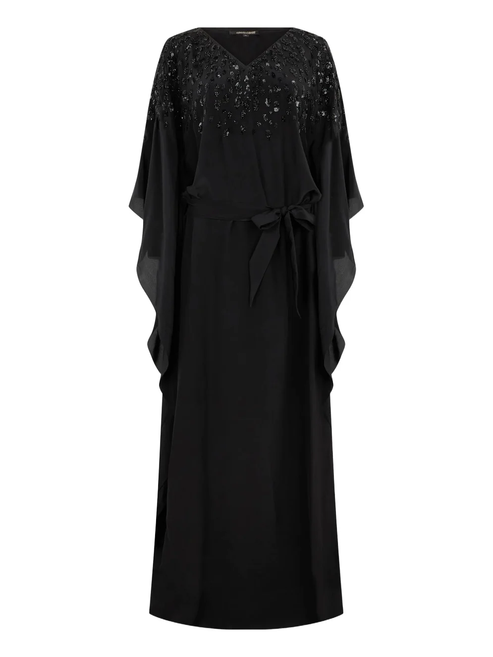 Silk Maxi Dress with Embellished Detail Silk Maxi Dress with Embellished Detail