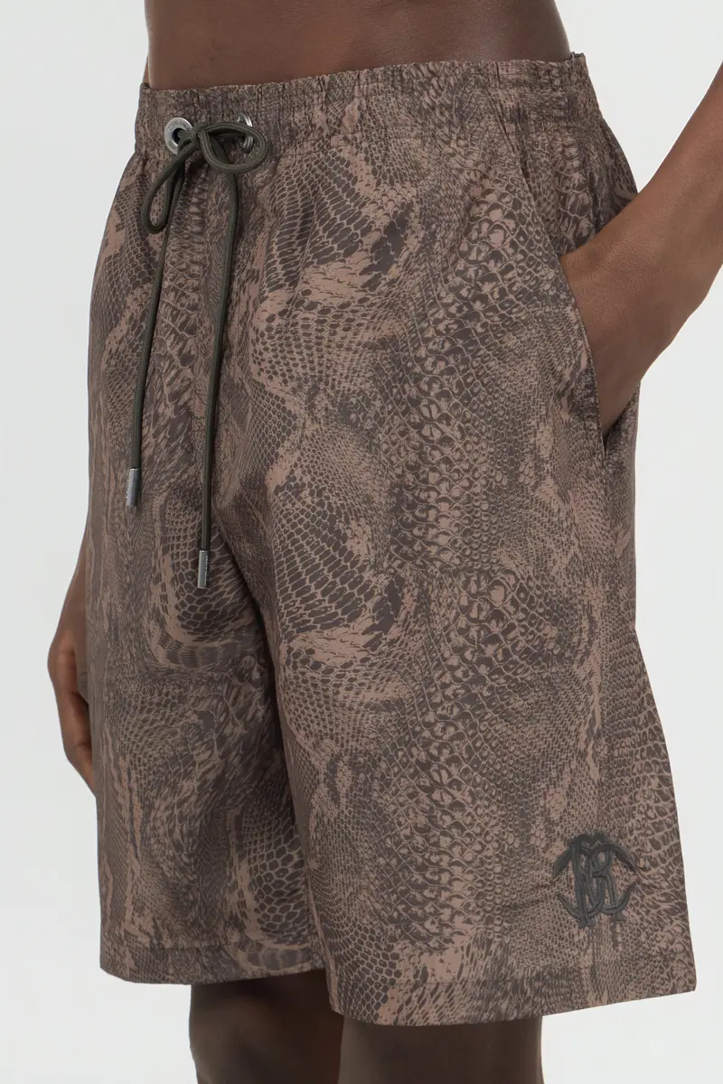 Roberto Cavalli Swimsuit in Dark Python Print | Thumbnail 4 Roberto Cavalli Swimsuit in Dark Python Print | Thumbnail 4