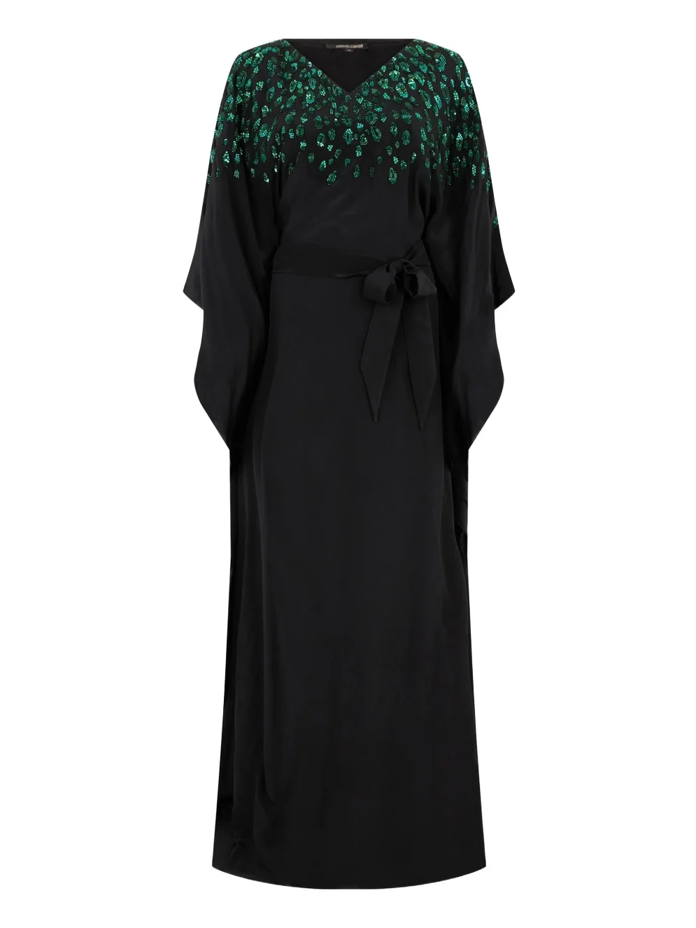 Silk Maxi Dress with Embellished Detail Silk Maxi Dress with Embellished Detail
