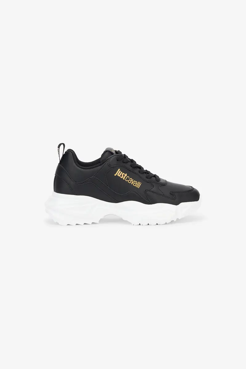 Roberto Cavalli Sneakers with Logo Detail | Thumbnail 2 Roberto Cavalli Sneakers with Logo Detail | Thumbnail 2