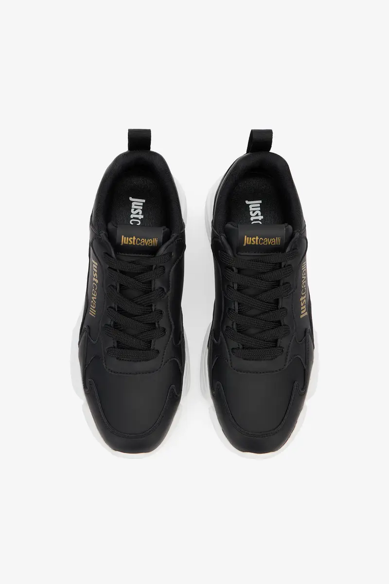 Roberto Cavalli Sneakers with Logo Detail | Thumbnail 4 Roberto Cavalli Sneakers with Logo Detail | Thumbnail 4