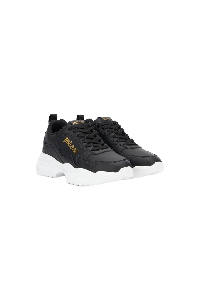 Sneakers with Logo Detail