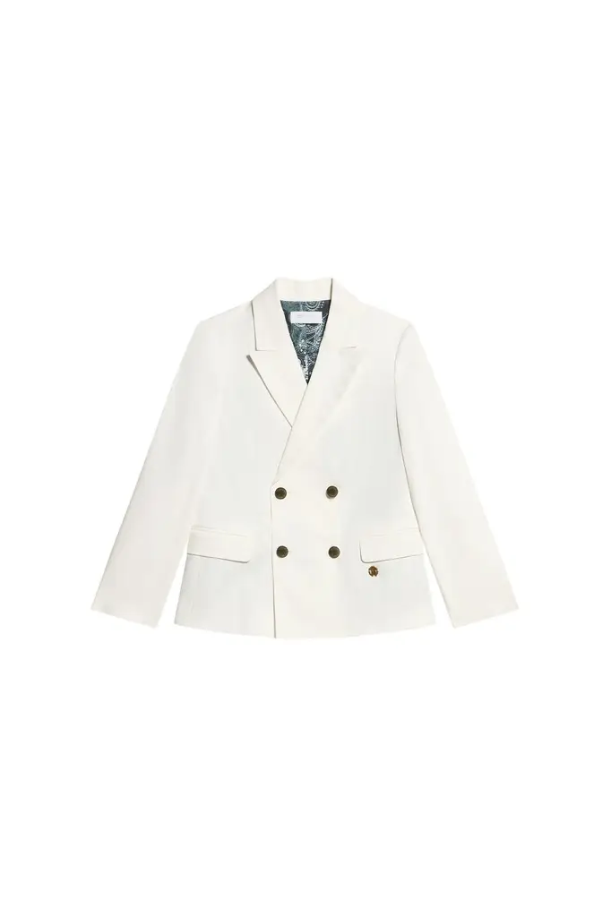 Roberto Cavalli Elegant Double-Breasted Jacket | Image 1 Roberto Cavalli Elegant Double-Breasted Jacket | Image 1
