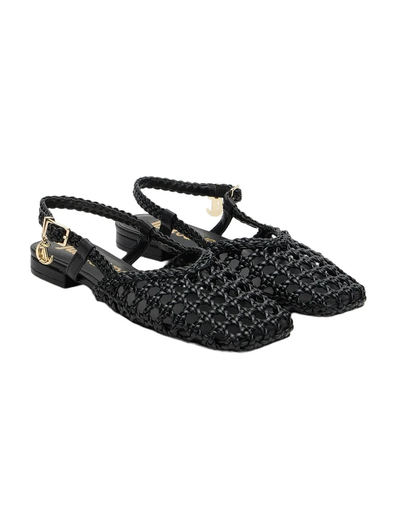 Roberto Cavalli Slingback in Braided Design