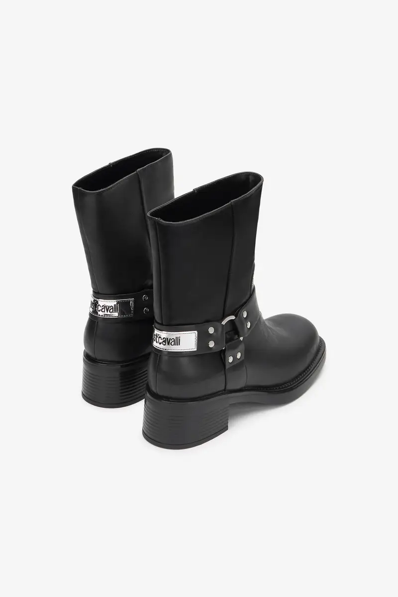 Roberto Cavalli Boots with Logo Detail | Thumbnail 3