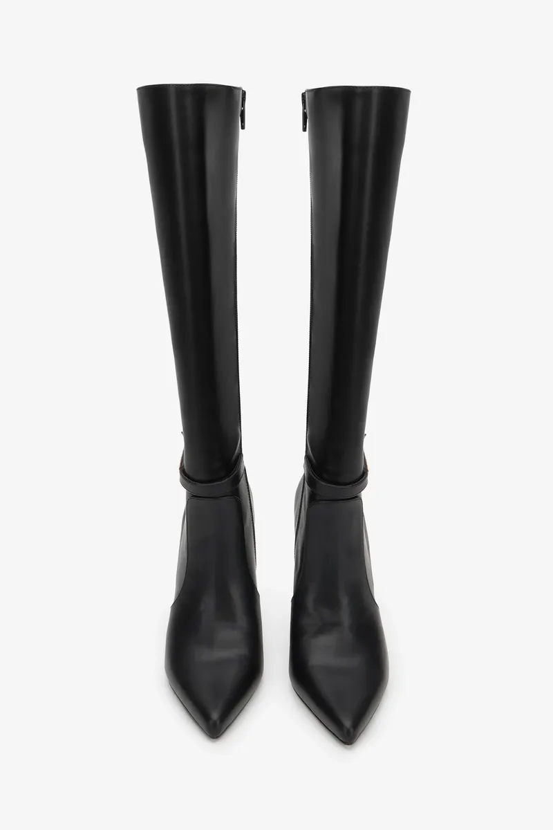 Roberto Cavalli Boots with Logo Detail | Thumbnail 4 Roberto Cavalli Boots with Logo Detail | Thumbnail 4
