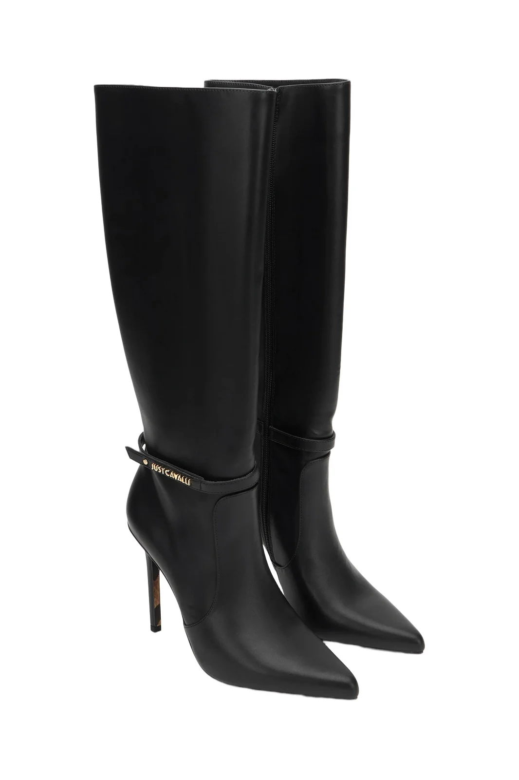 Roberto Cavalli Boots with Logo Detail