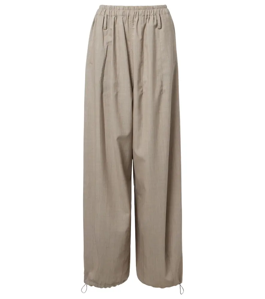 The Frankie Shop Oakdale virgin wool wide-leg pants | Image 1 The Frankie Shop Oakdale virgin wool wide-leg pants | Image 1
