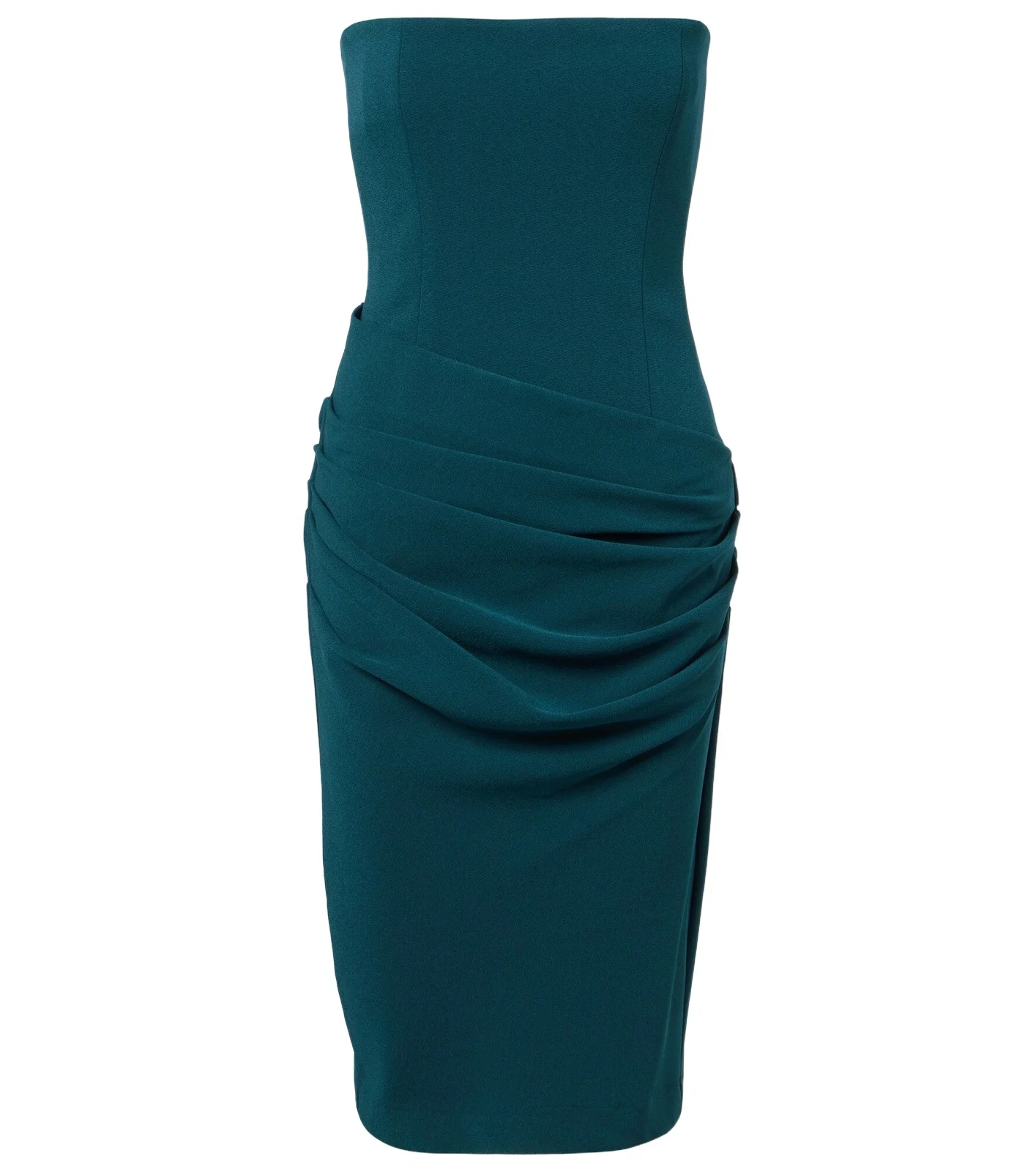Ruched crêpe corset dress Ruched crêpe corset dress
