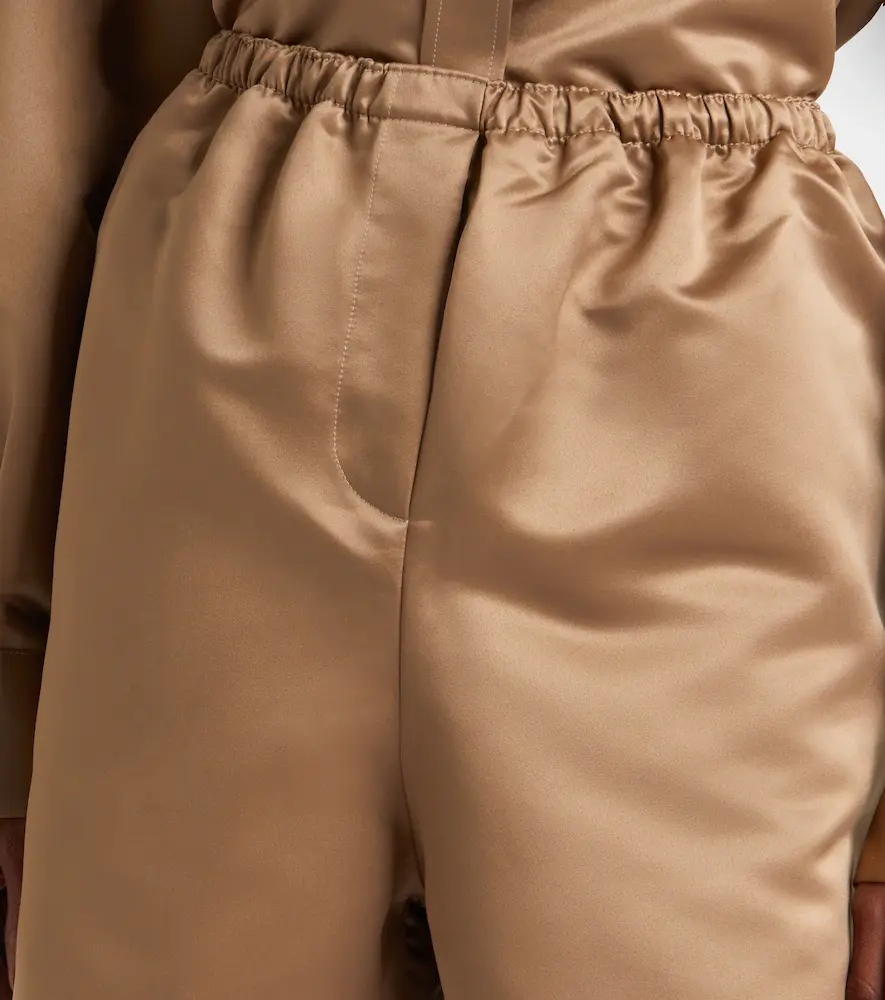 The Frankie Shop Adia satin shorts | Thumbnail 3