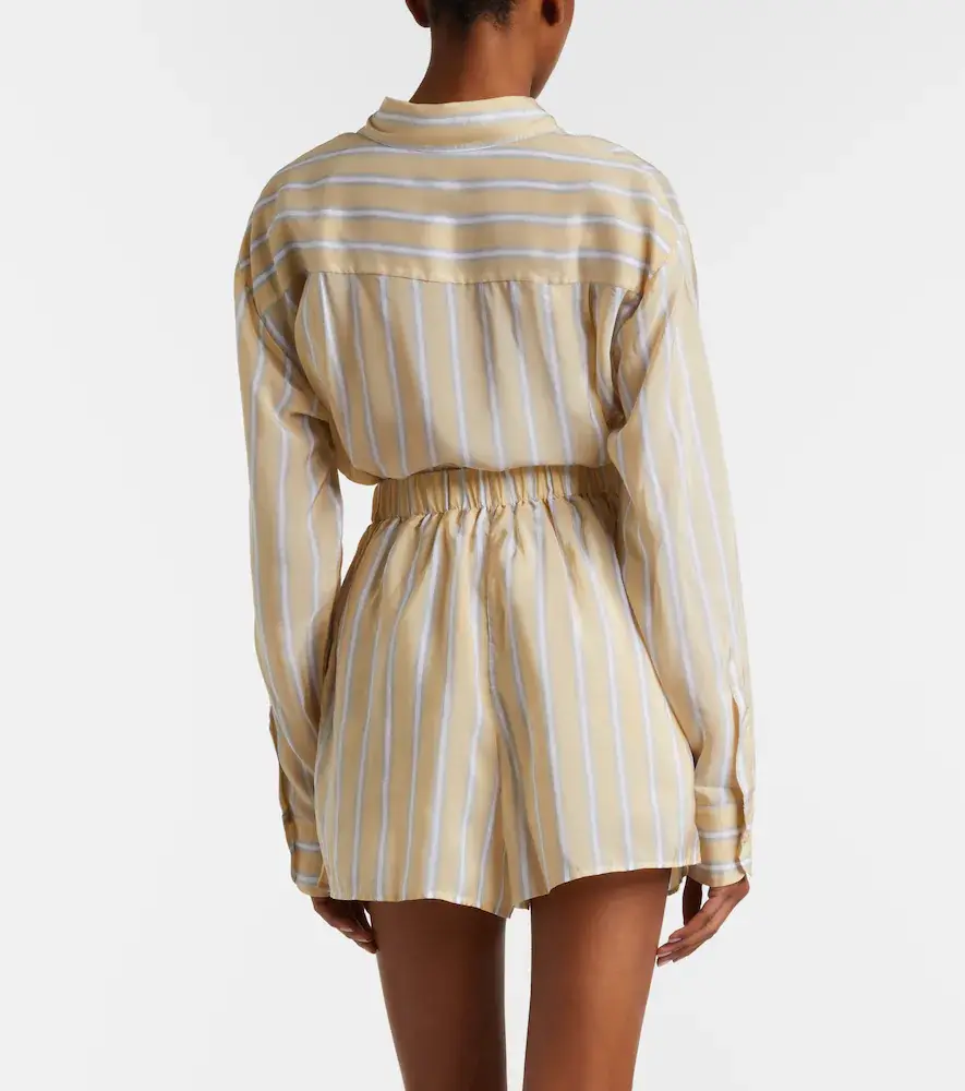 The Frankie Shop Lui striped shorts | Thumbnail 2 The Frankie Shop Lui striped shorts | Thumbnail 2