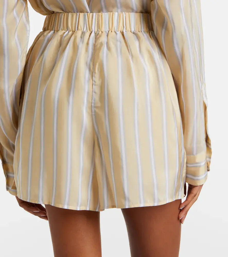 The Frankie Shop Lui striped shorts | Thumbnail 4 The Frankie Shop Lui striped shorts | Thumbnail 4