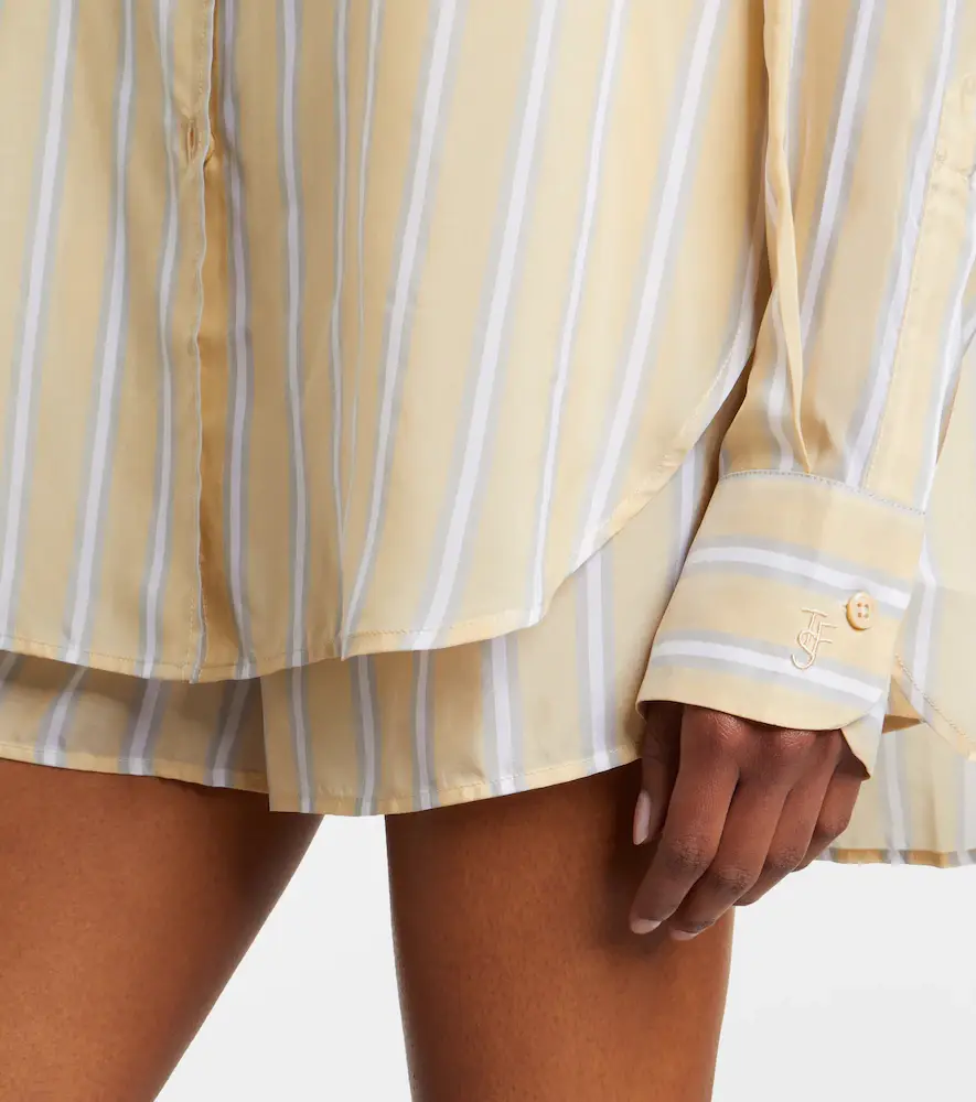 The Frankie Shop Peri striped twill shirt | Thumbnail 2 The Frankie Shop Peri striped twill shirt | Thumbnail 2