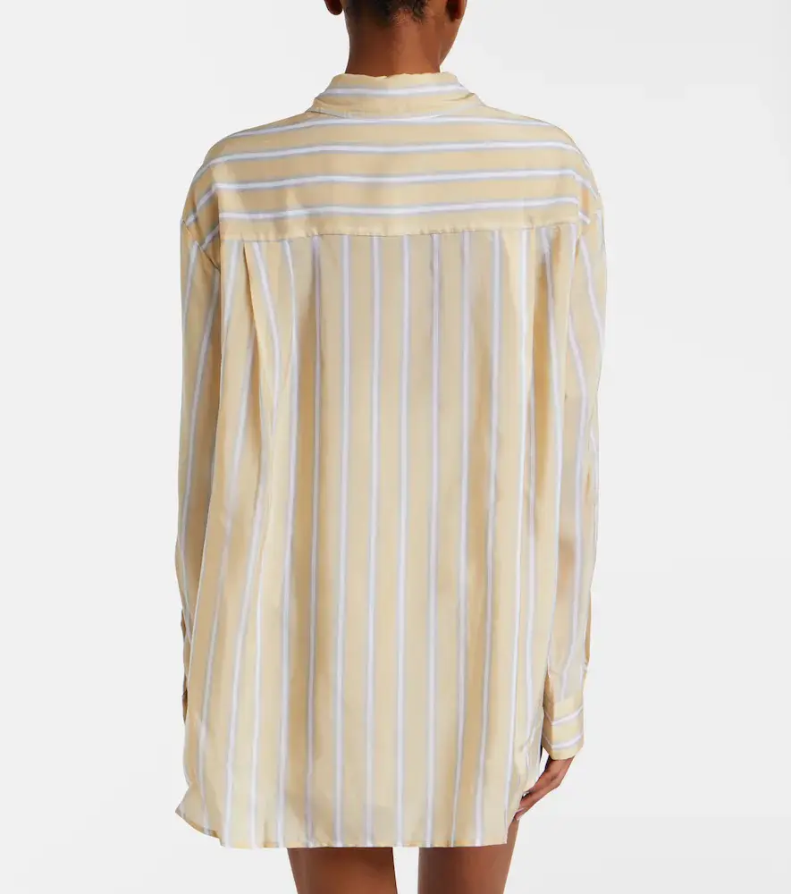 The Frankie Shop Peri striped twill shirt | Thumbnail 5 The Frankie Shop Peri striped twill shirt | Thumbnail 5