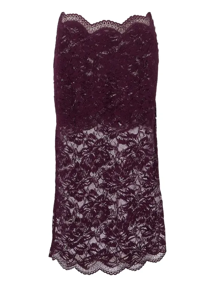 Floral lace midi skirt Floral lace midi skirt