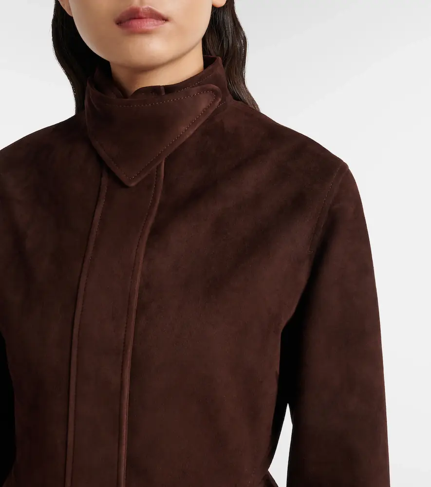 Alaïa Alaïa Peplum suede jacket | Thumbnail 2