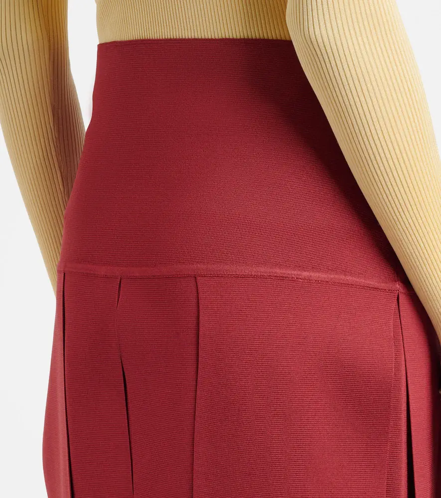 Alaïa Alaïa Pleated midi skirt | Thumbnail 3