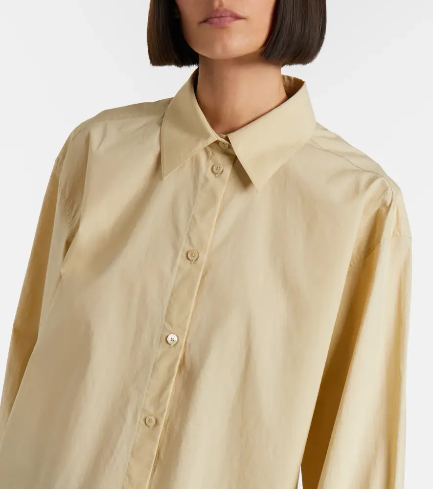 TOTEME Oversized cotton poplin shirt | Thumbnail 6 TOTEME Oversized cotton poplin shirt | Thumbnail 6