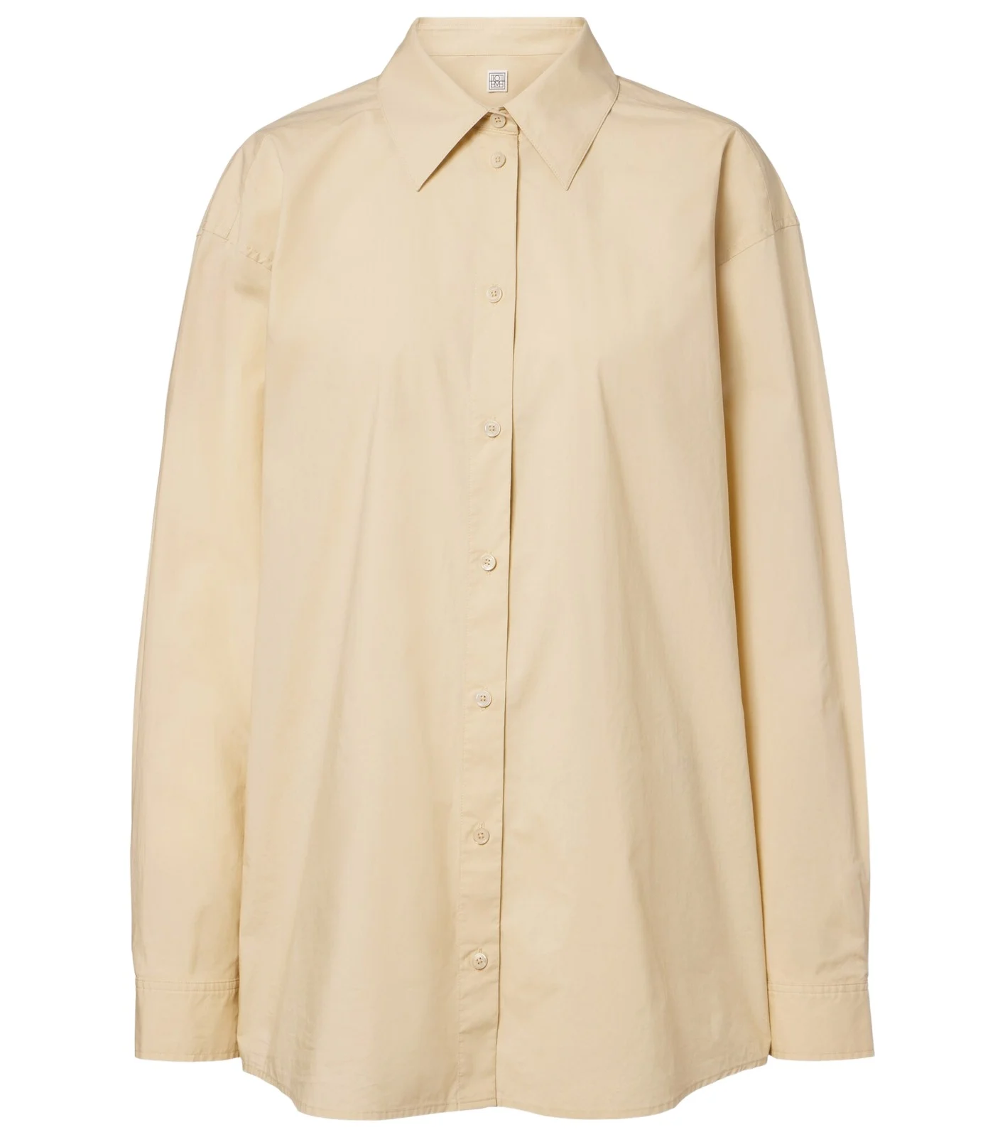 TOTEME Oversized cotton poplin shirt