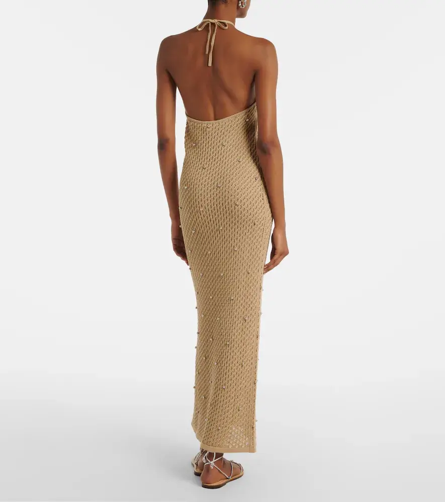 Staud Isola crochet embellished cotton beach dress | Thumbnail 3