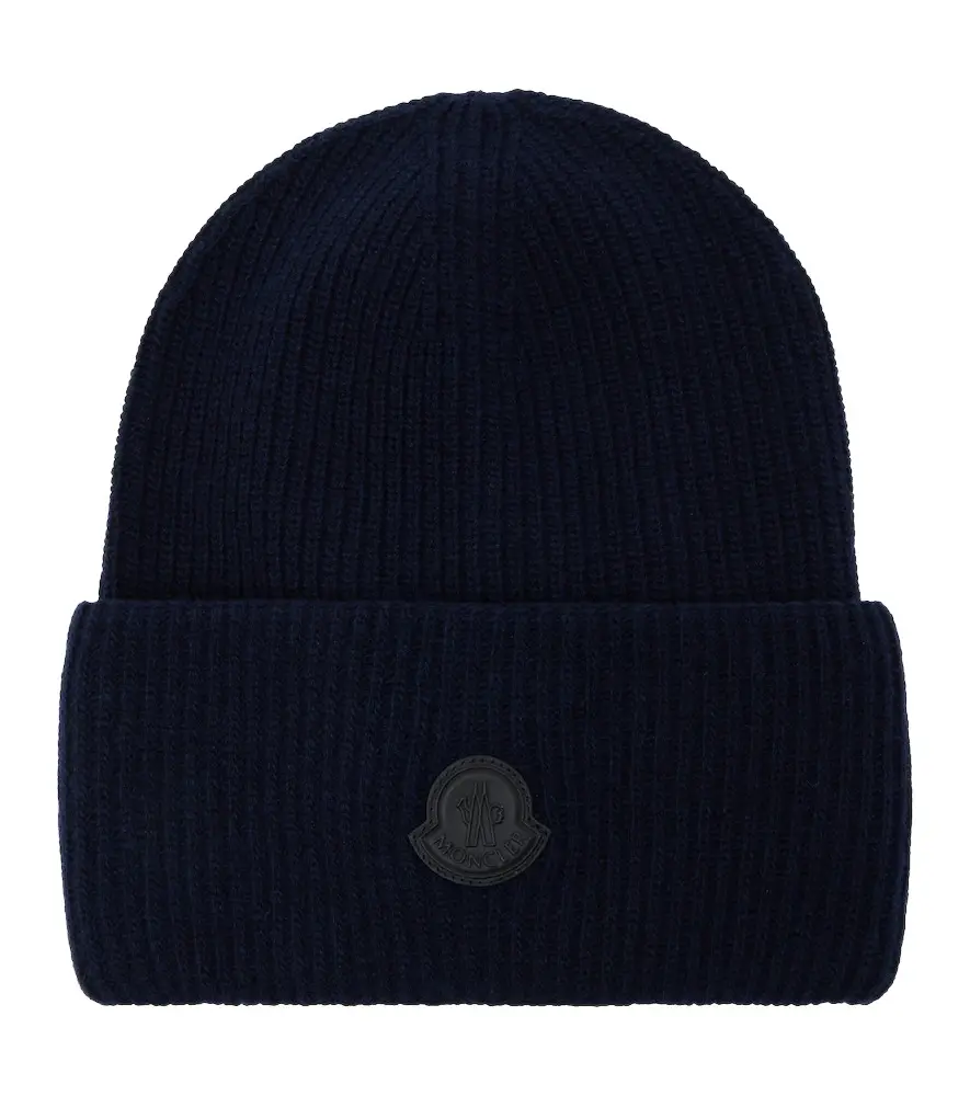 Moncler Wool and cashmere beanie | Image 1 Moncler Wool and cashmere beanie | Image 1