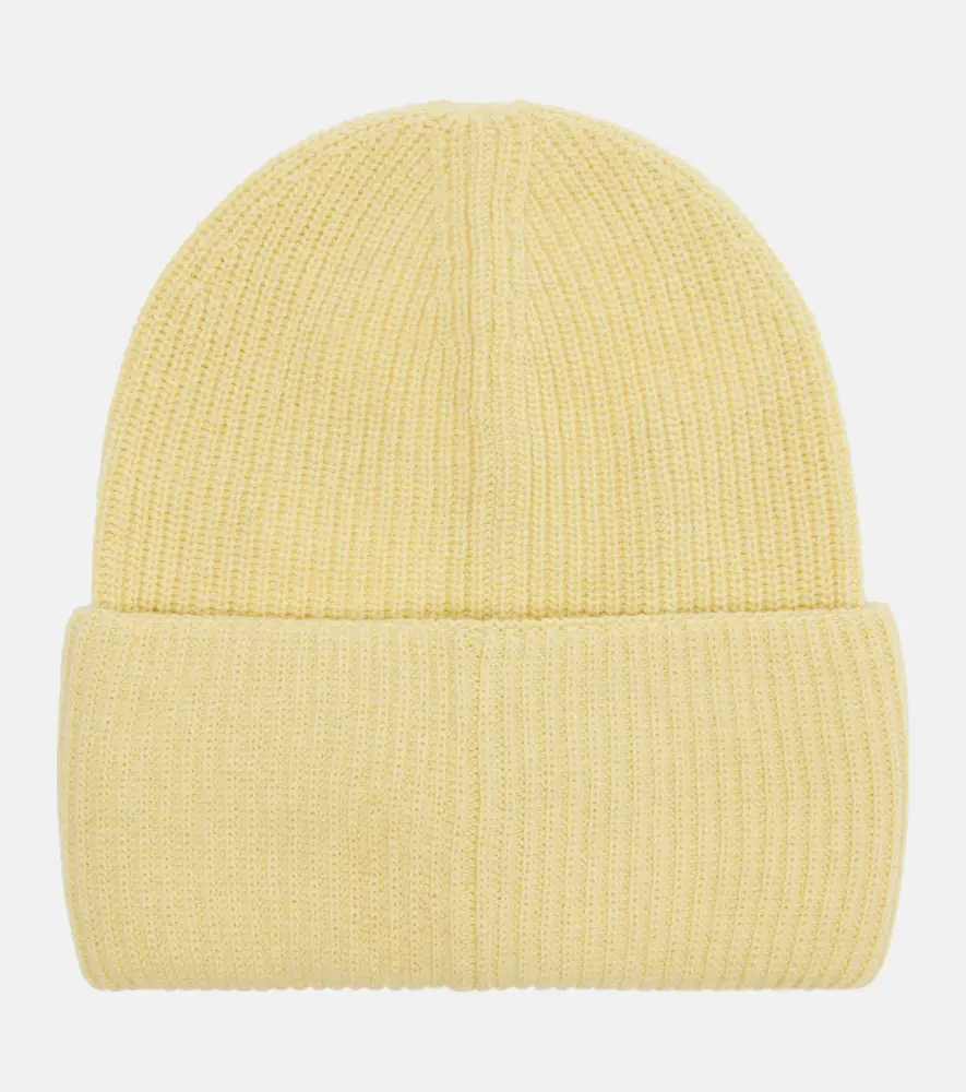 Moncler Logo wool and cashmere beanie | Thumbnail 3 Moncler Logo wool and cashmere beanie | Thumbnail 3