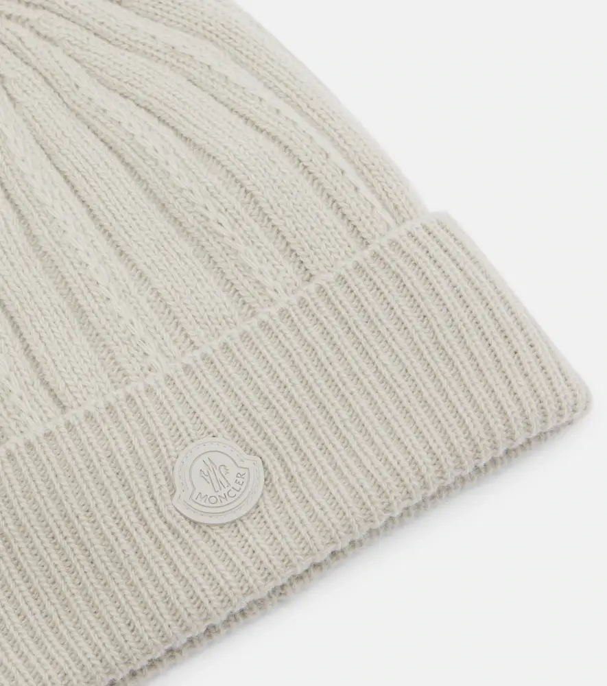 Moncler Virgin wool beanie | Thumbnail 3 Moncler Virgin wool beanie | Thumbnail 3