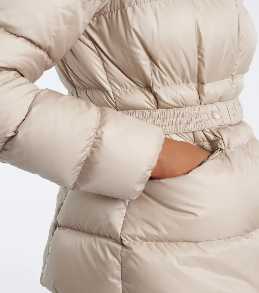 Moncler Boed shearling-trimmed down jacket | Thumbnail 3