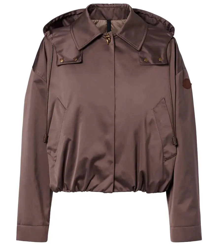 Moncler Chevreuil hooded blouson jacket | Image 1 Moncler Chevreuil hooded blouson jacket | Image 1
