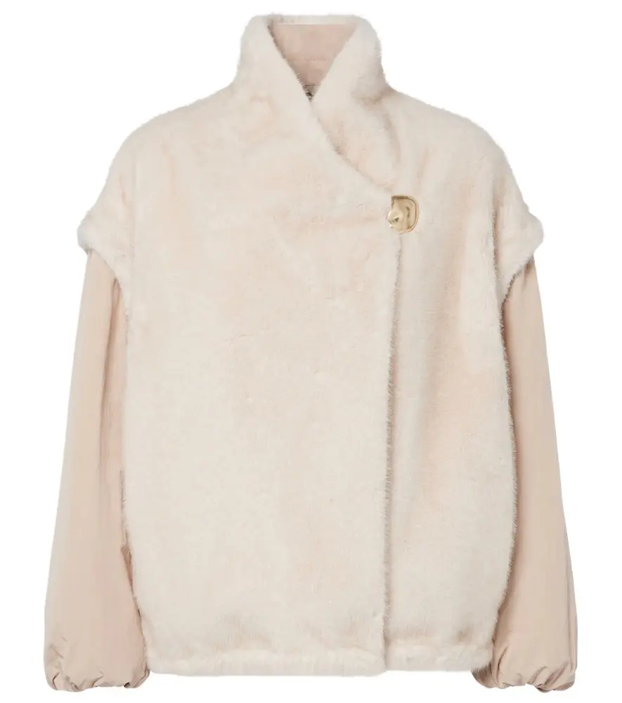 Moncler Chardonneret fleece down jacket | Image 1 Moncler Chardonneret fleece down jacket | Image 1