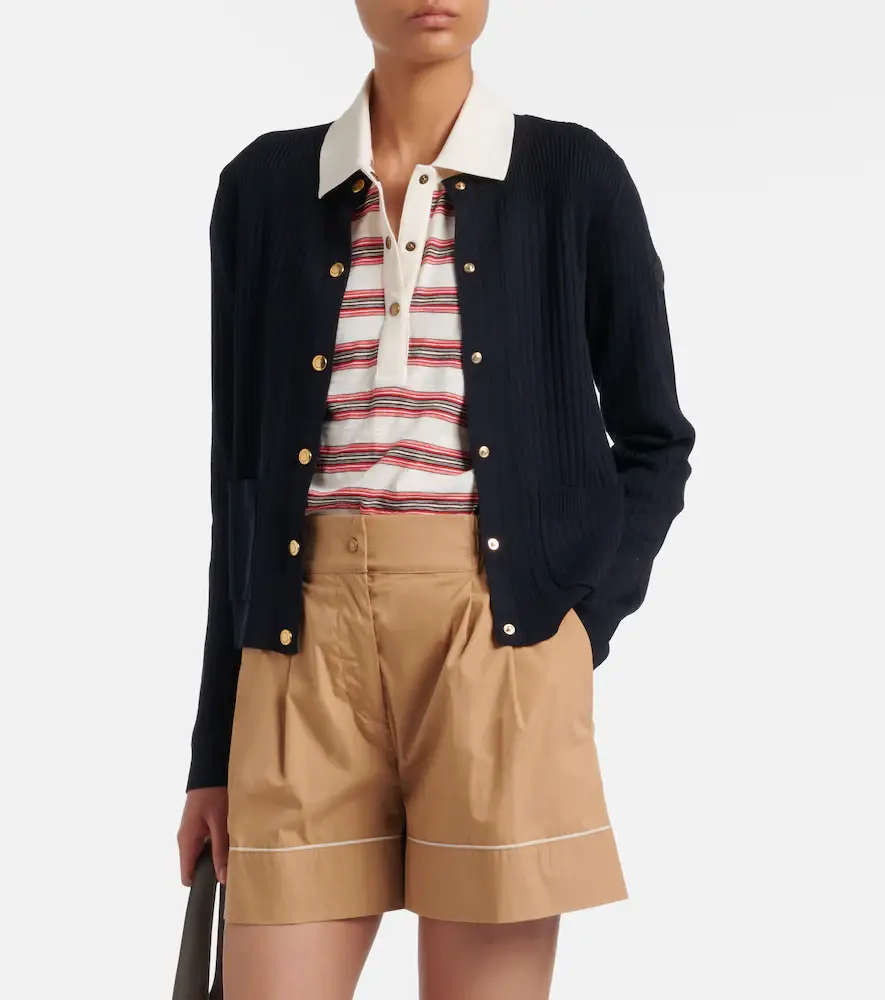 Moncler Wool-blend cardigan | Thumbnail 4 Moncler Wool-blend cardigan | Thumbnail 4