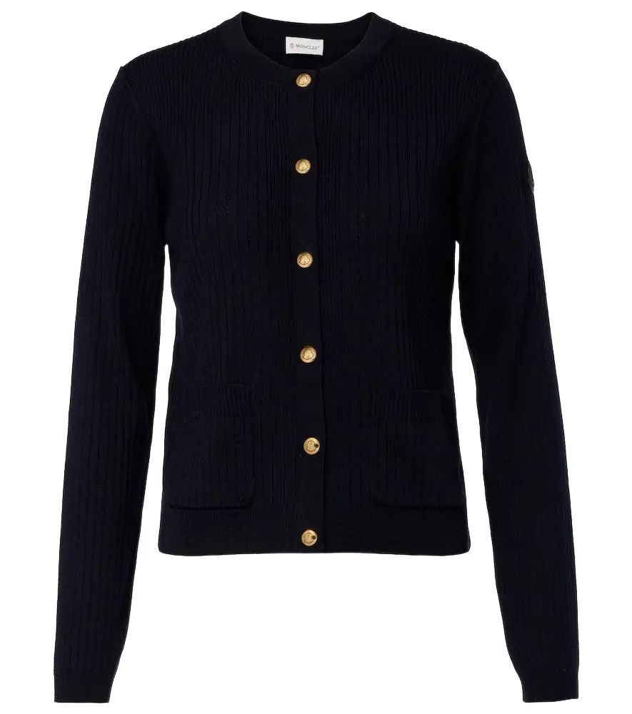 Moncler Wool-blend cardigan | Image 1 Moncler Wool-blend cardigan | Image 1