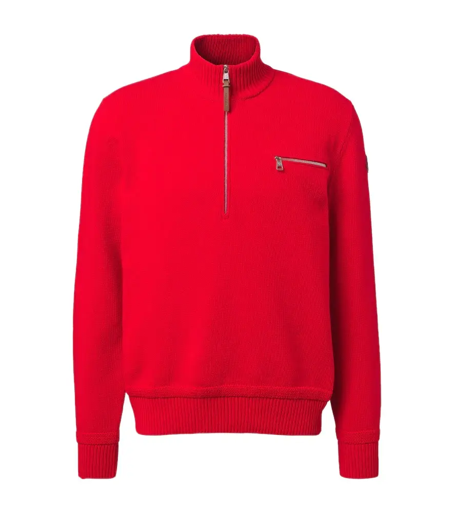 Moncler Wool and cashmere half-zip sweater | Image 1 Moncler Wool and cashmere half-zip sweater | Image 1