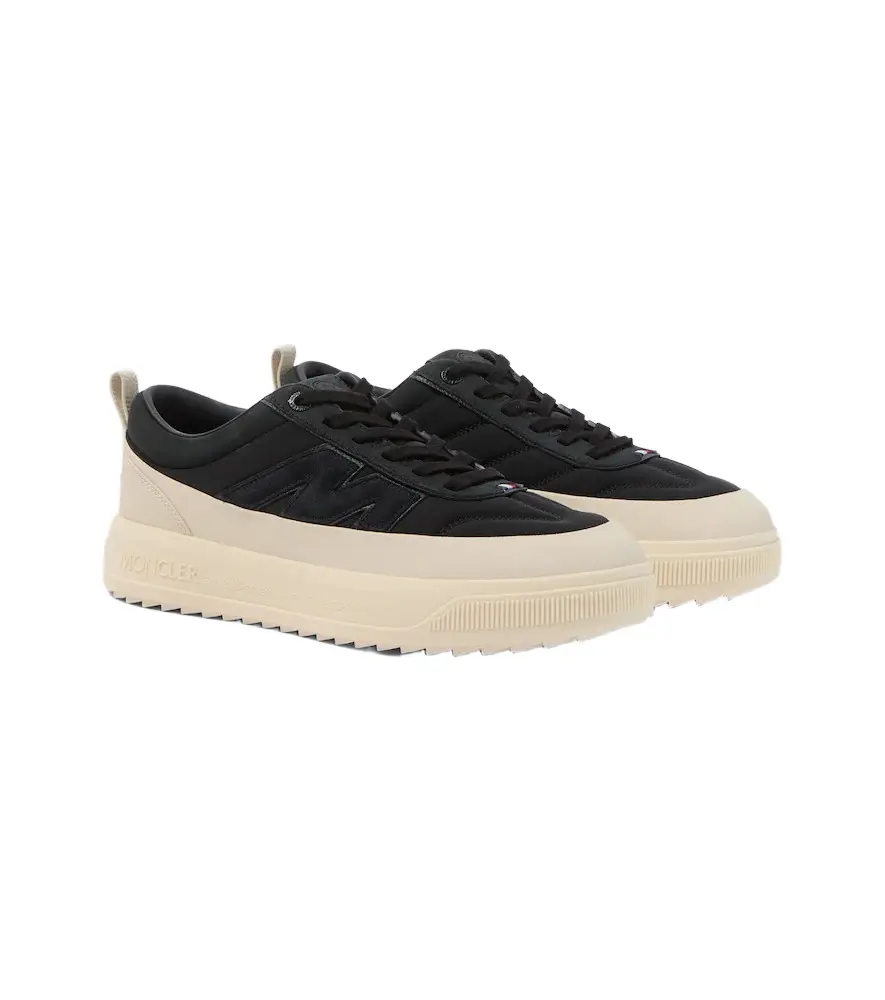 Moncler Altive leather-trimmed sneakers | Image 1 Moncler Altive leather-trimmed sneakers | Image 1