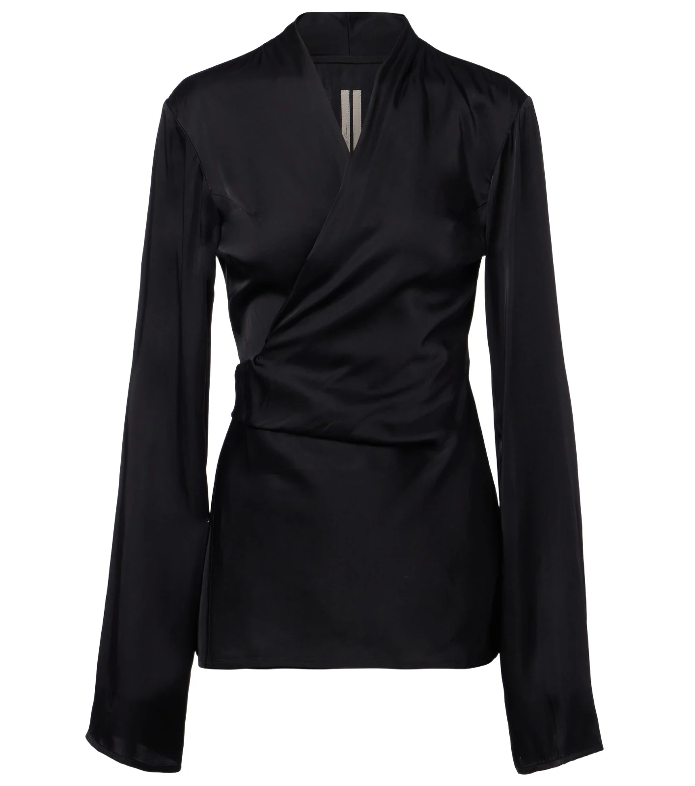 Laura satin wrap top Laura satin wrap top