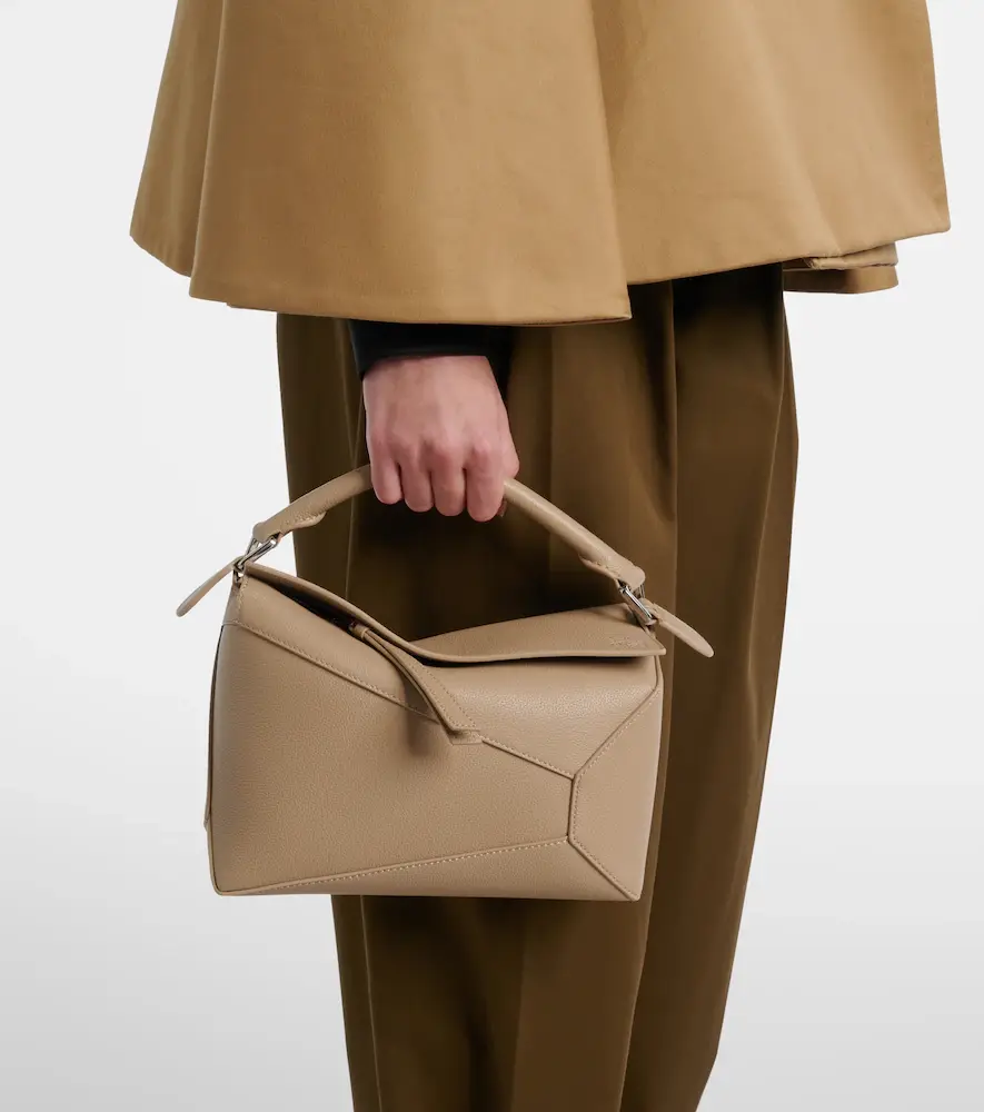 Loewe Puzzle Edge Small leather top-handle bag | Thumbnail 8 Loewe Puzzle Edge Small leather top-handle bag | Thumbnail 8
