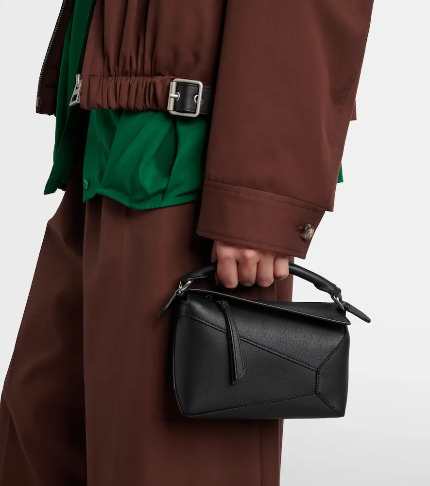 Loewe Puzzle Edge Mini leather top-handle bag | Thumbnail 5